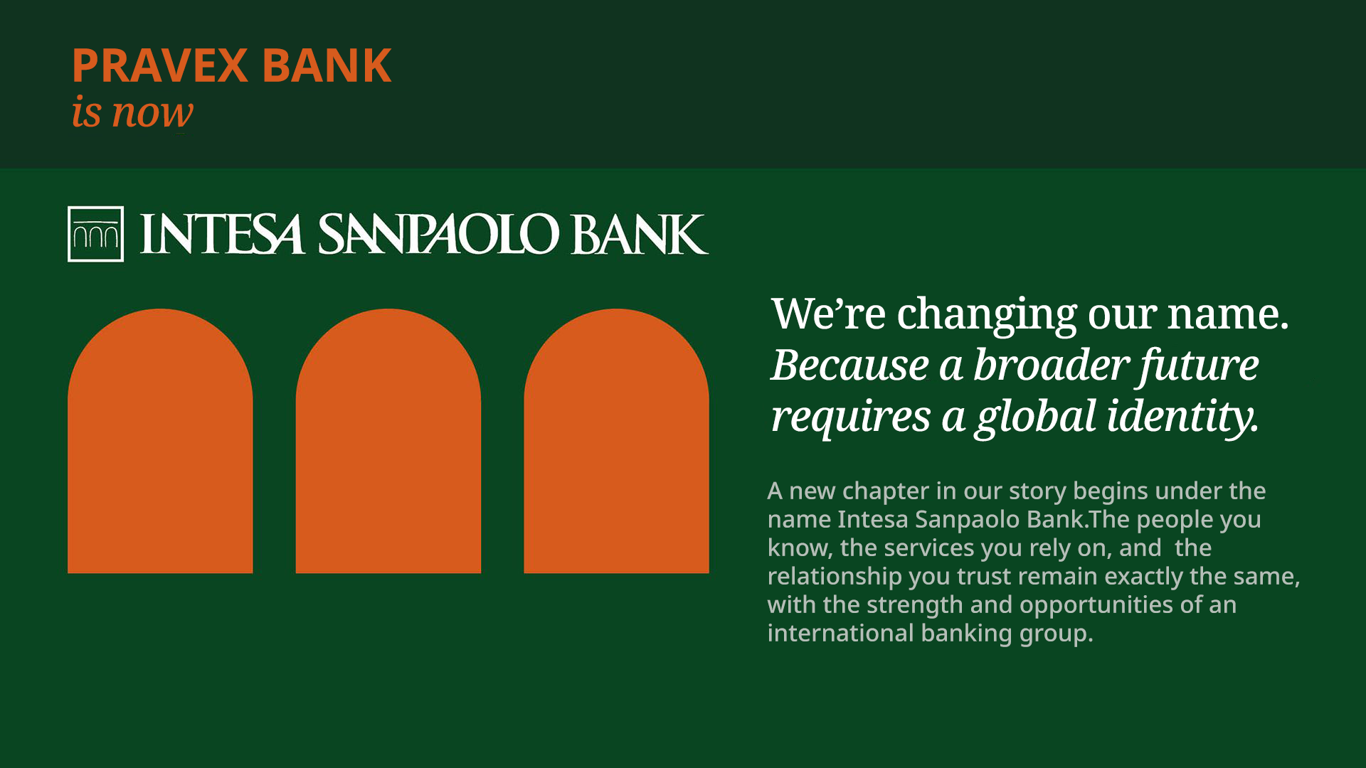 Intesa Sanpaolo Bank
